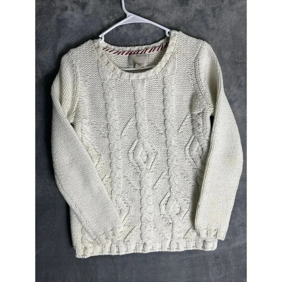 Banana Republic Size M Heritage Chunky Cable Knit Sweater Fisherman Wool Blend - Picture 1 of 6